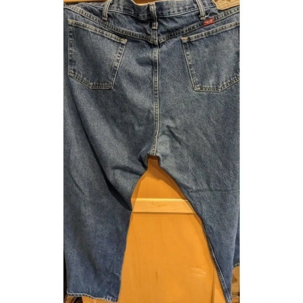 Wrangler Straight Leg Jeans Mens Size 46X31 Blue Denim‎ Regular Fit 1097601dr